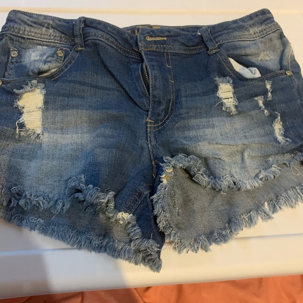 Rue21 Distressed Denim Cutoff Shorts